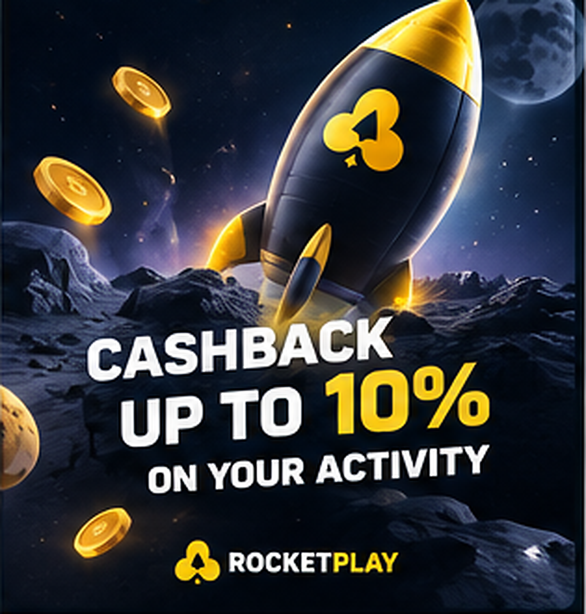 RocketPlay Casino welcome bonus